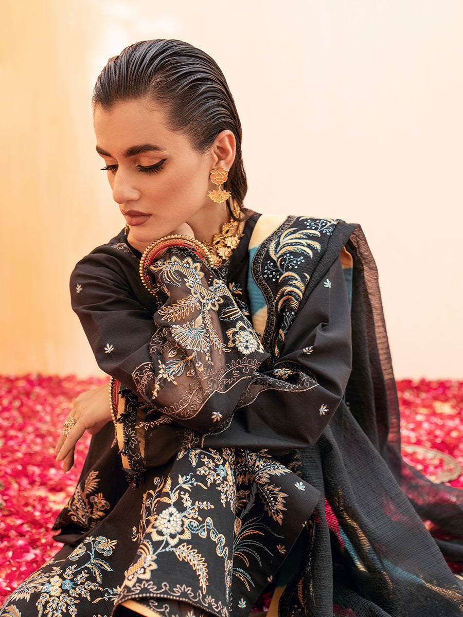 Fozia Khalid | Eid Edit 24 | Jade Black