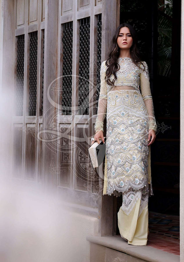 Layla Chatoor | Luxury Pret | Lemon Yellow