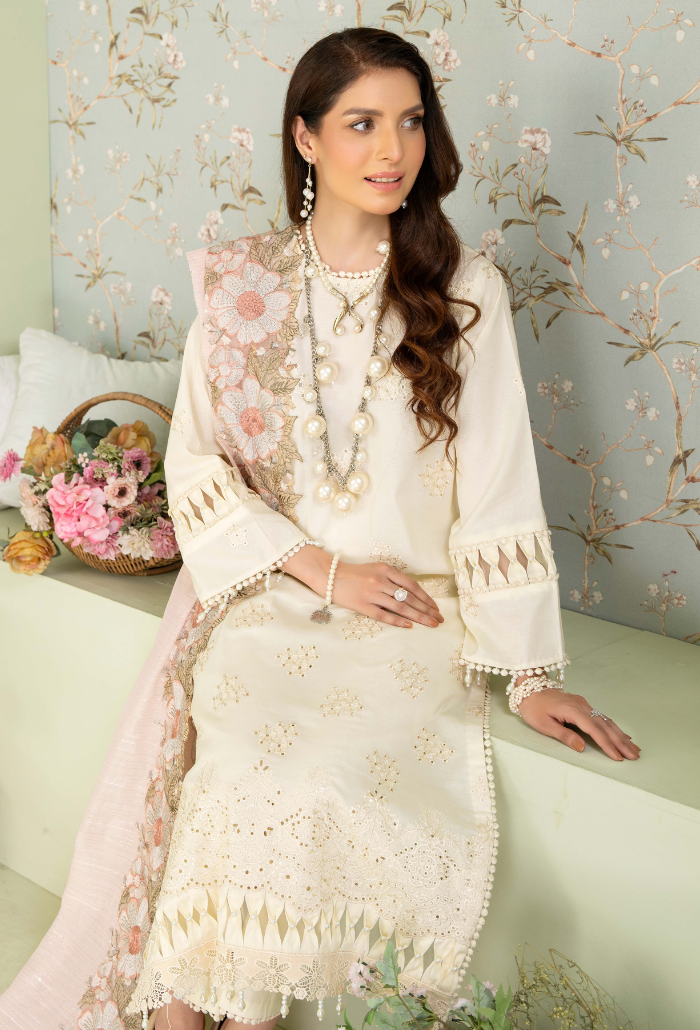 Humdum | Baad e Baharan Lawn | Baad e Baharan - D01