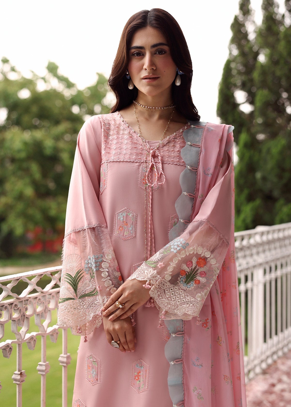 Sardinia | Embroidered Lawn Edit 26 | Rose Ridge