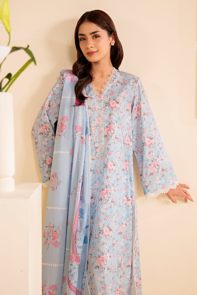 Cross Stitch | Daily Wear | MYSTIQUE BLUE