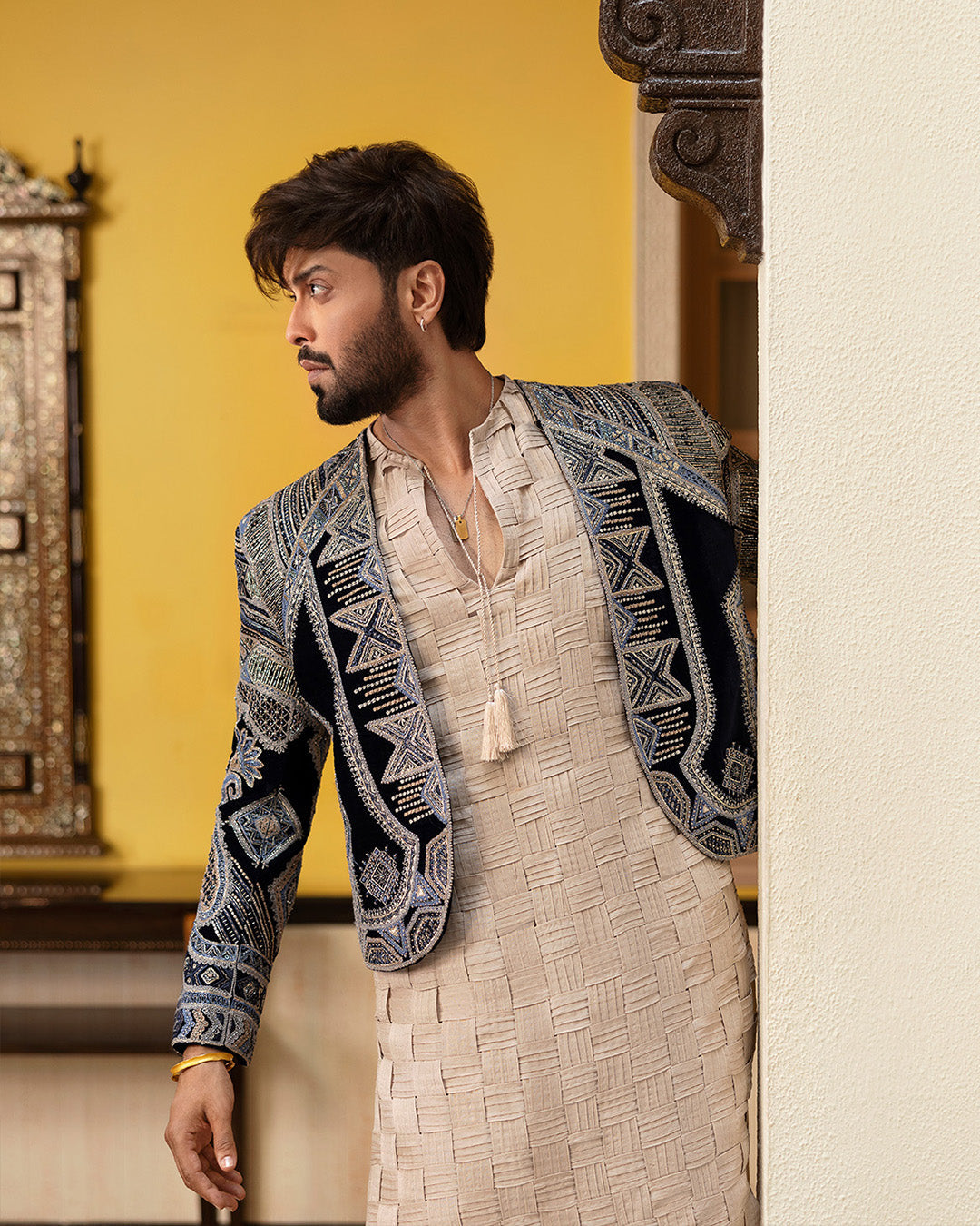Pakistani Menswear | Faiza Saqlain | Rasik