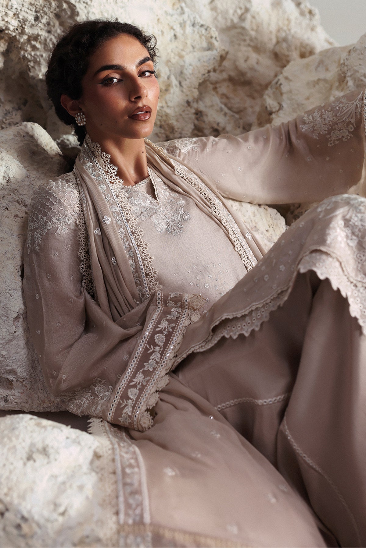 Afrozeh | Slate Ready to Wear | Xavian