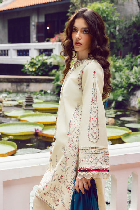 Naqshi | Nuri Khaddar Velvet Marina | Mujeeba