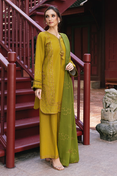 Naqshi | Nuri Khaddar Velvet Marina | Shanara