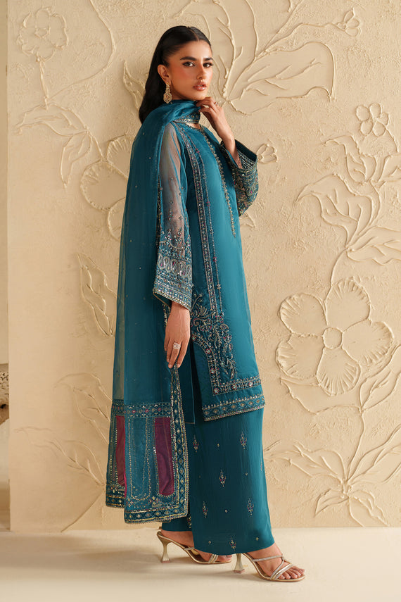 Naqshi | Feemora Organza Raw Silk | Rahmir