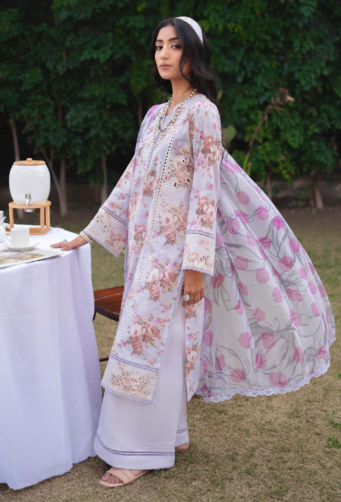 Humdum | Gardenia Lawn 24 | Printkari Lawn PLG 04