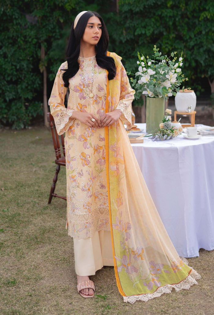 Humdum | Gardenia Lawn 24 | Printkari Lawn PLG 02