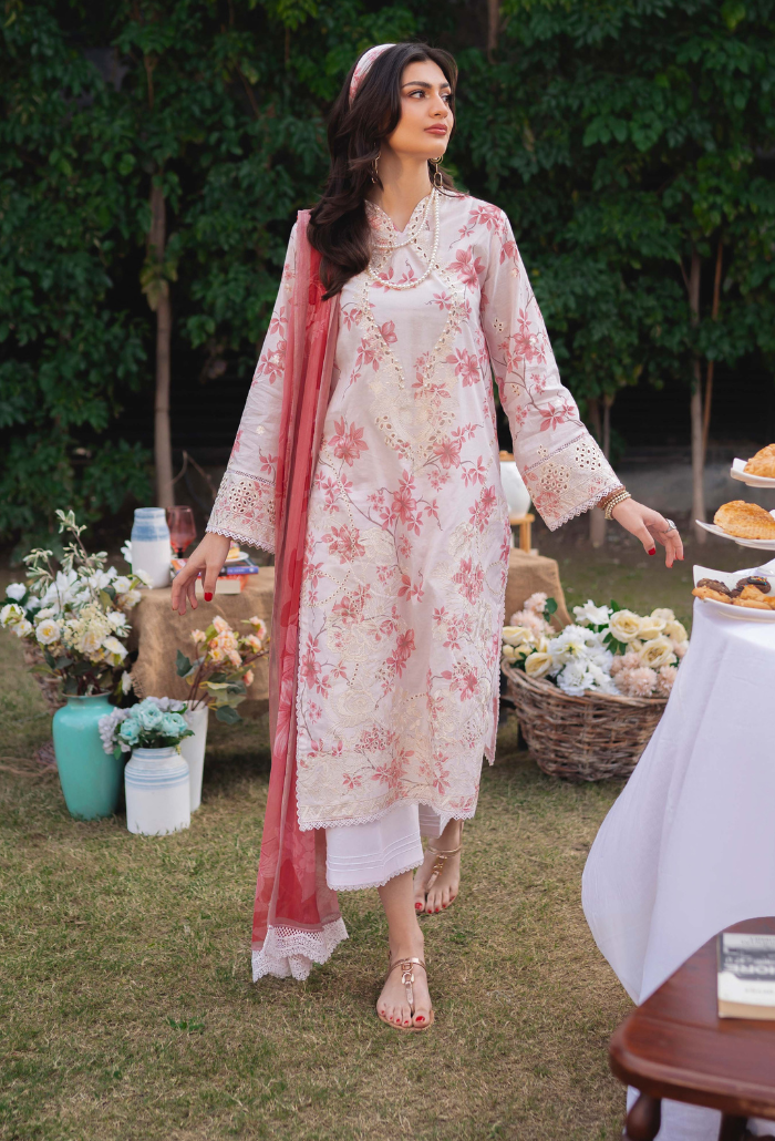 Humdum | Gardenia Lawn 24 | Printkari Lawn PLG 06