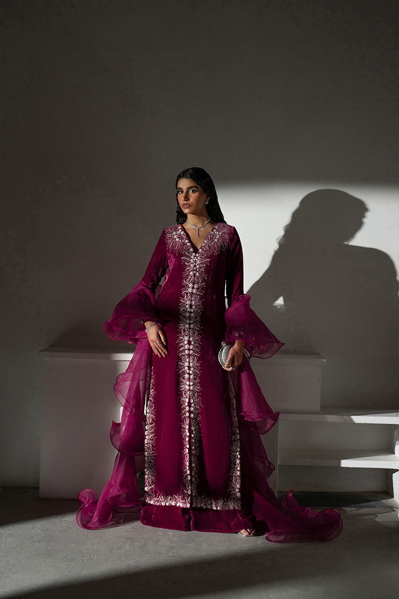 Caia | Luxury Velvet Edit 25 | Fuchsia