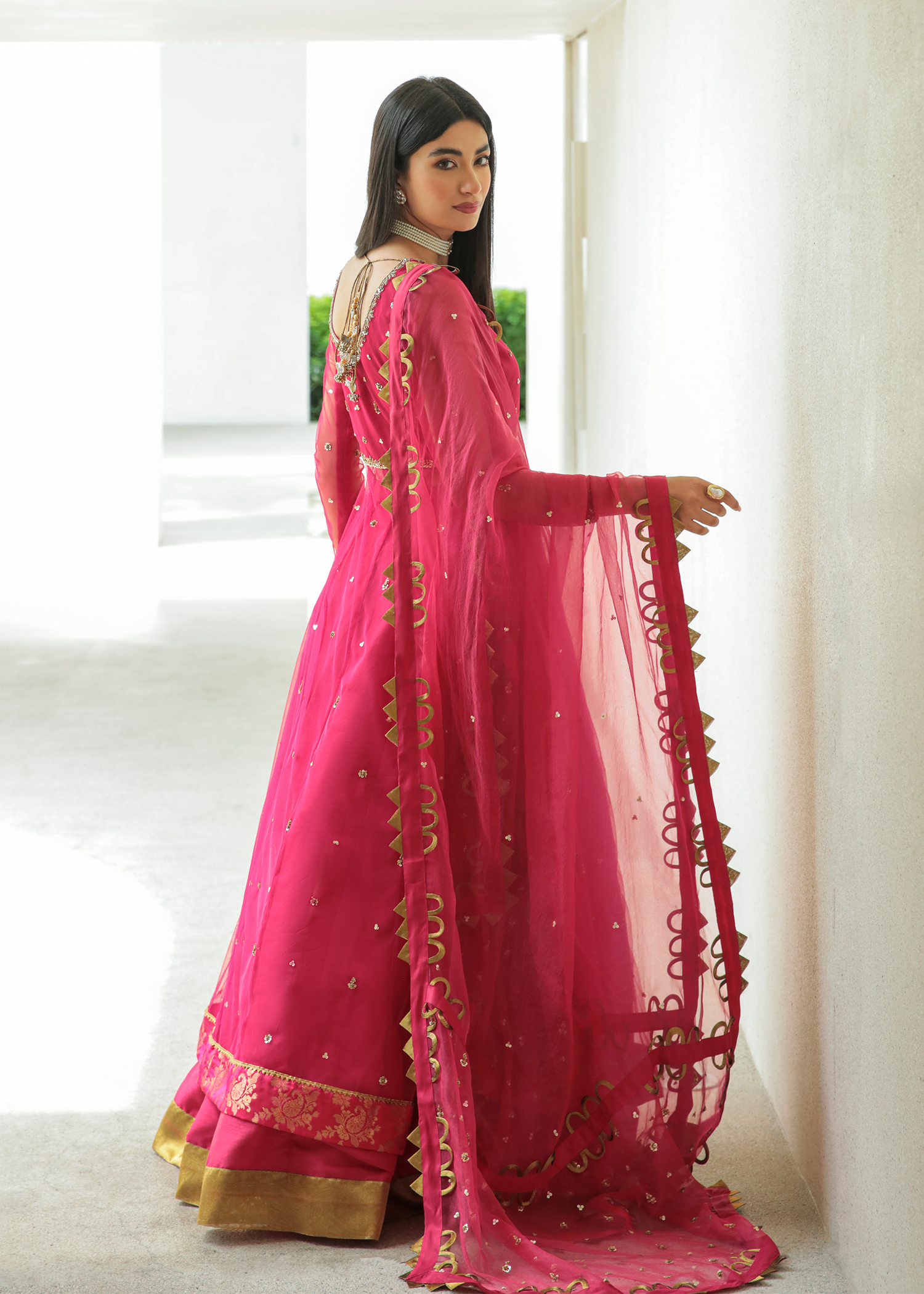 Purple Haze Pret Studio | Apsara Formals | Rose Pink Pashwas