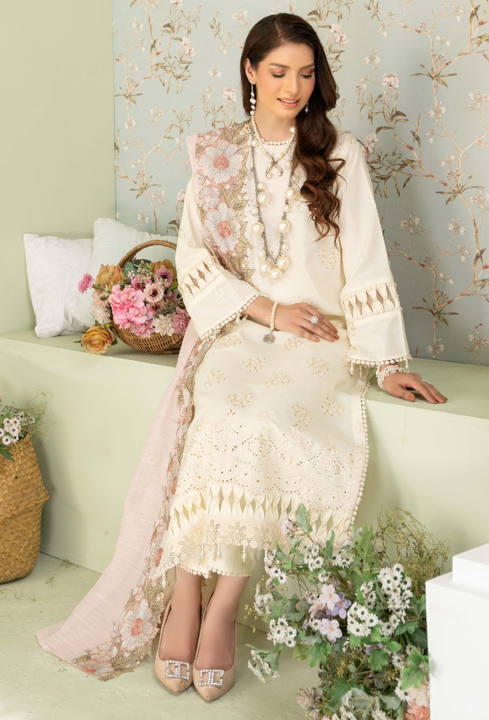 Humdum | Baad e Baharan Lawn | Baad e Baharan - D01