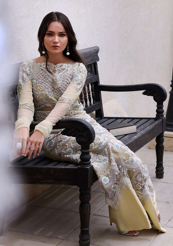 Layla Chatoor | Luxury Pret | Lemon Yellow