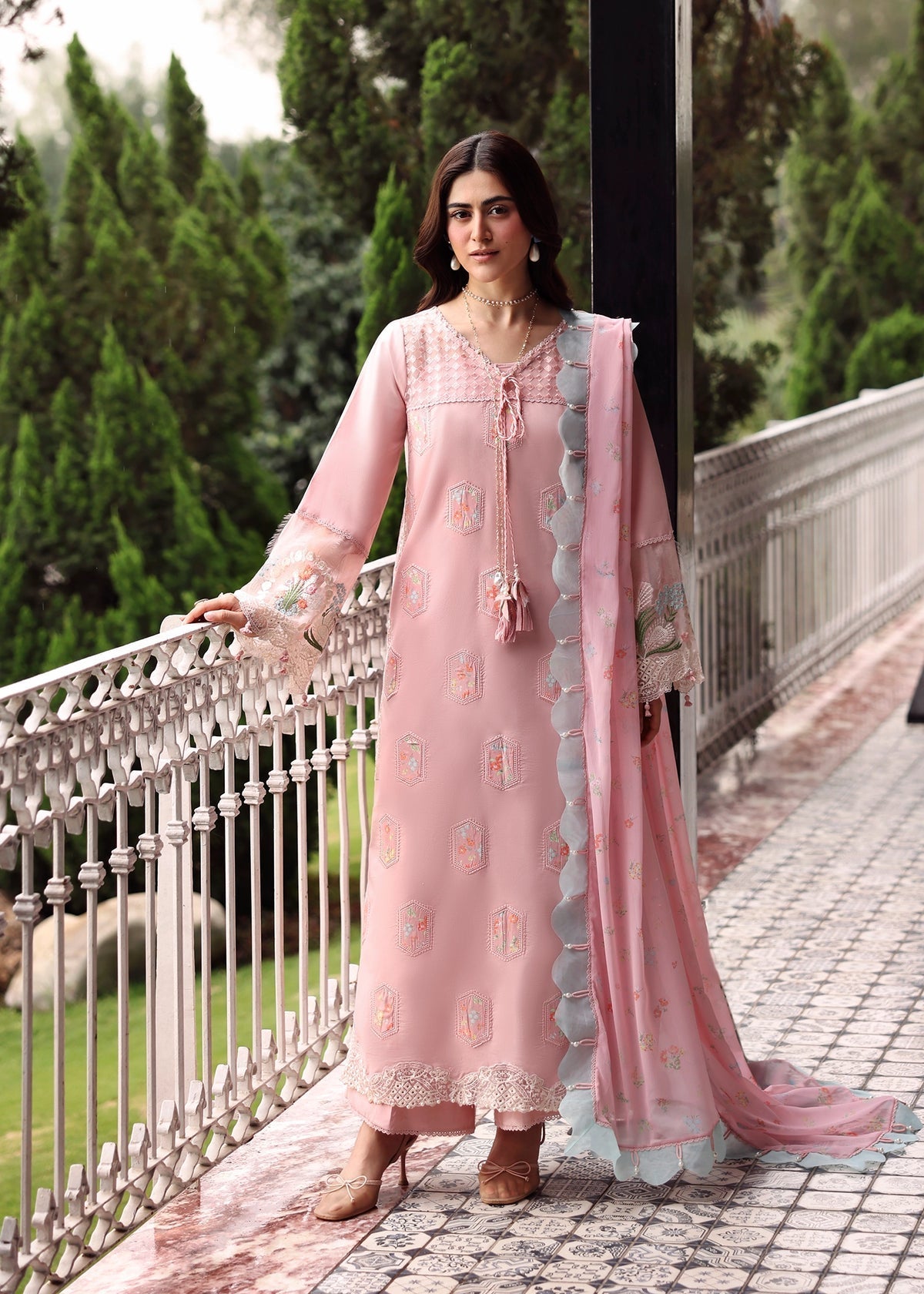 Sardinia | Embroidered Lawn Edit 26 | Rose Ridge