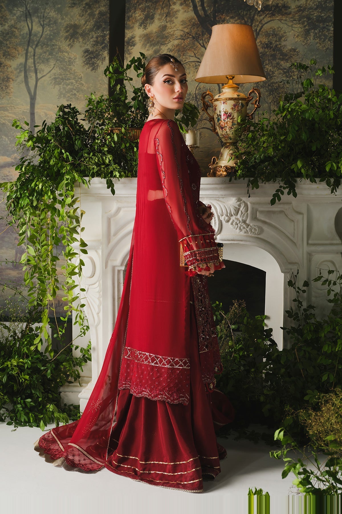 Paras by Pasha | Ayla Luxury Formals | PR106 Berry
