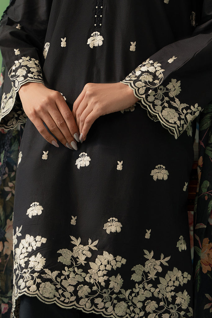 Cross Stitch | Mahiri Embroidered Lawn 24 | RAVEN FLORA