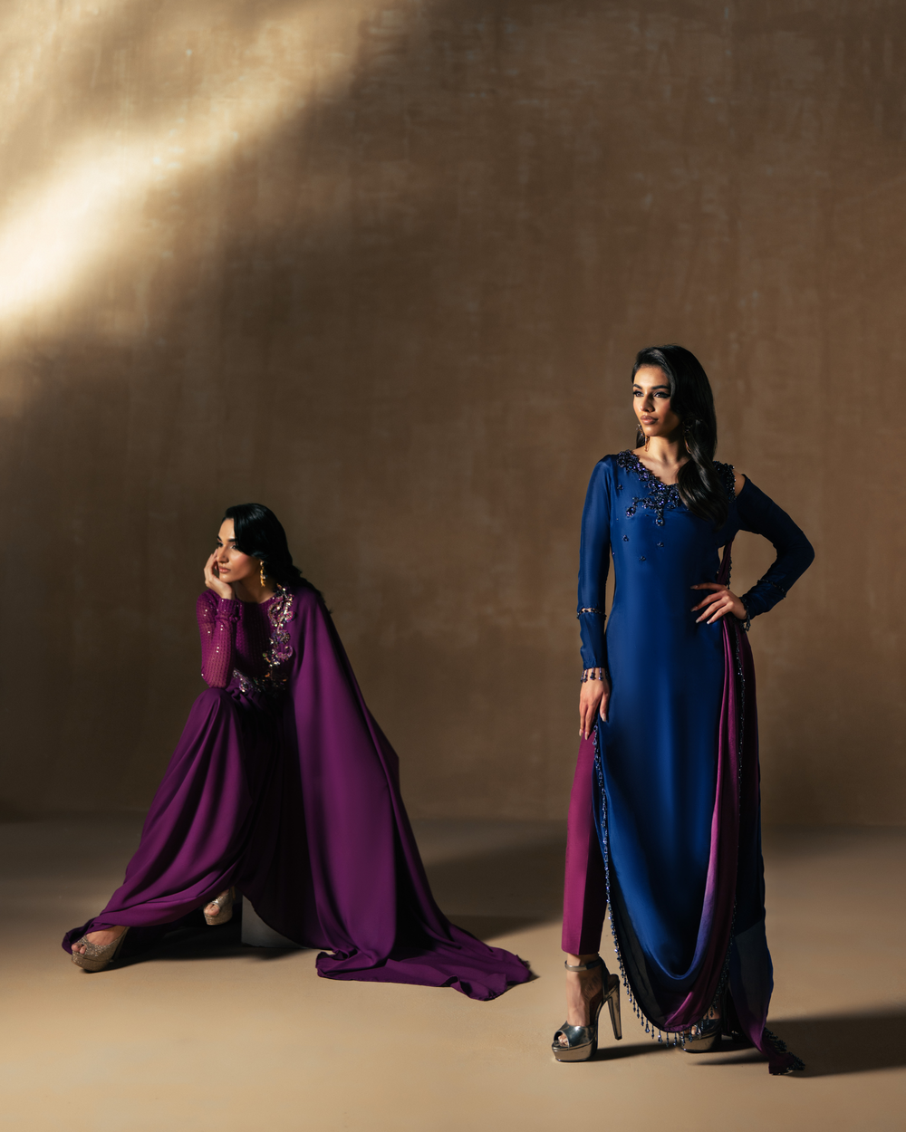 Vasal | Zyra Luxe Pret 26 | Sapphire drift