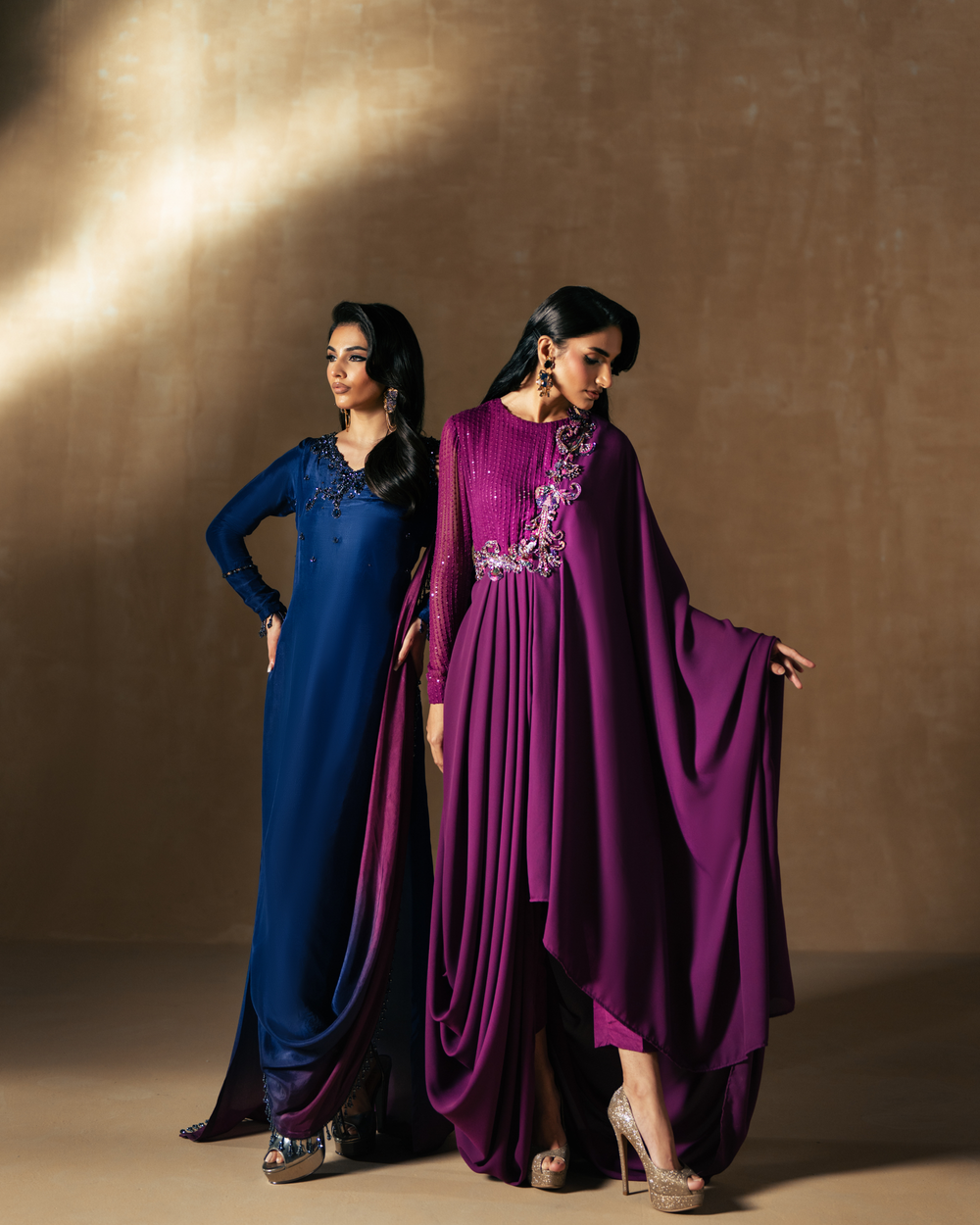 Vasal | Zyra Luxe Pret 26 | Sapphire drift