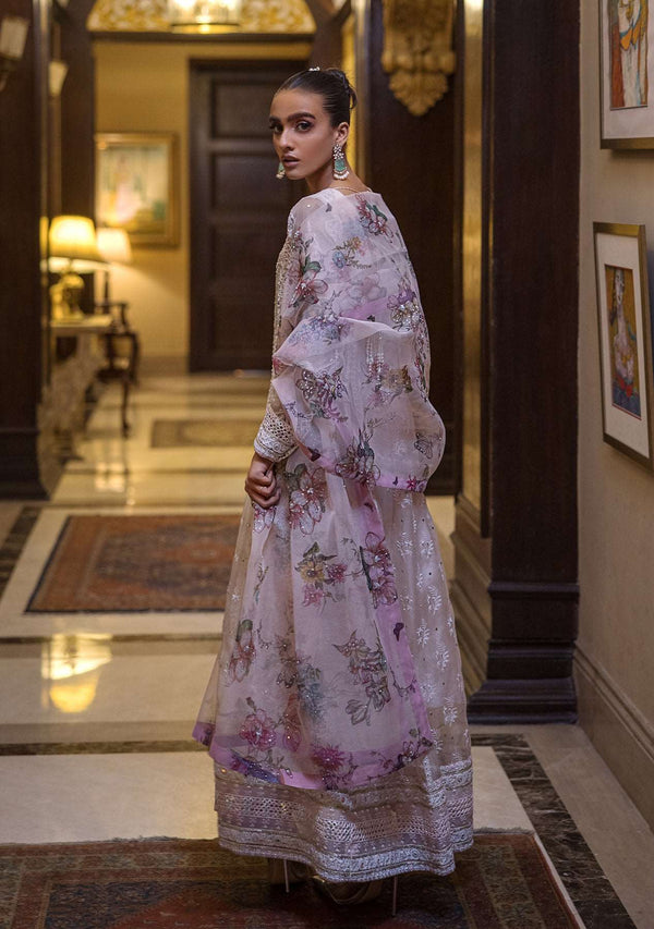 Layla Chatoor | Luxury Pret | Pink Chikankari Peshwas