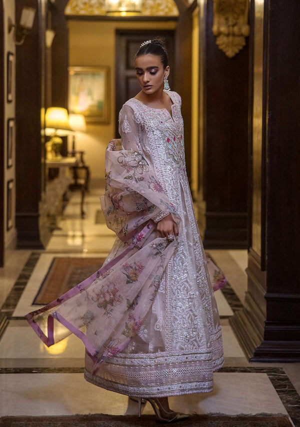 Layla Chatoor | Luxury Pret | Pink Chikankari Peshwas