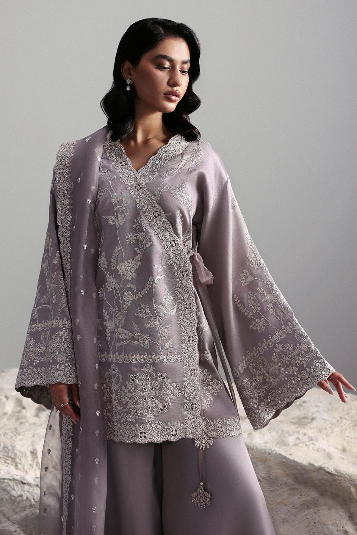 Afrozeh | Slate Ready to Wear | Cressida