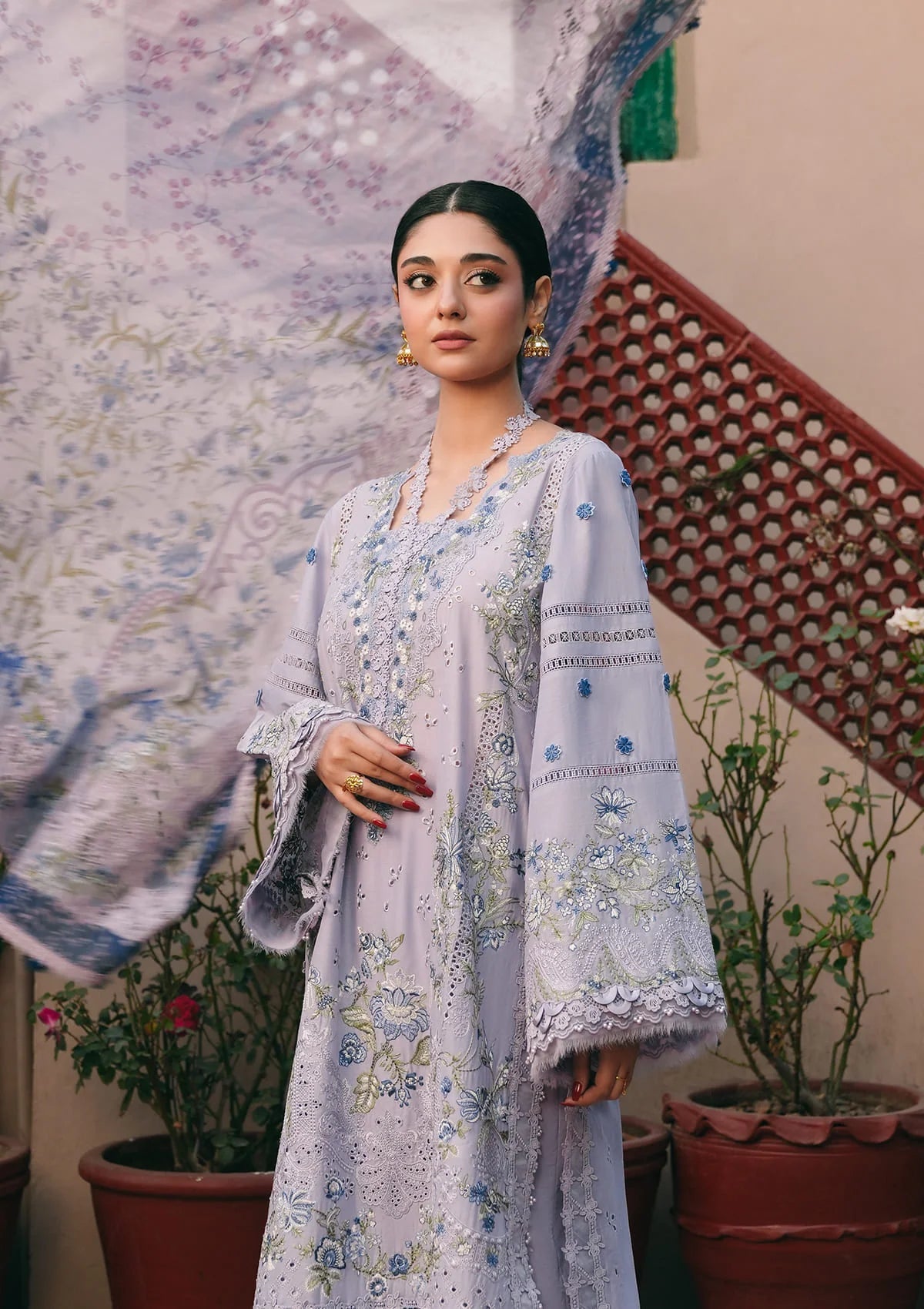 Kahf Premium | Ek Fasana Luxury Lawn 26 | KLB-7B NAZNEEN