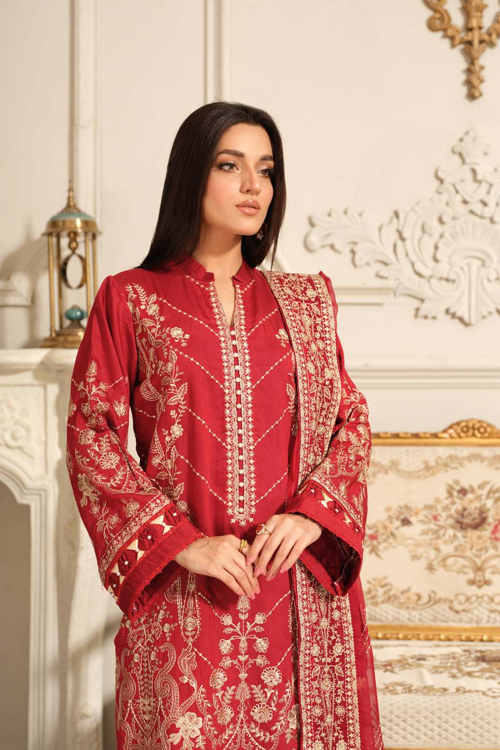 Johra | Silsila Embroidered Viscose | JH-253-SIL