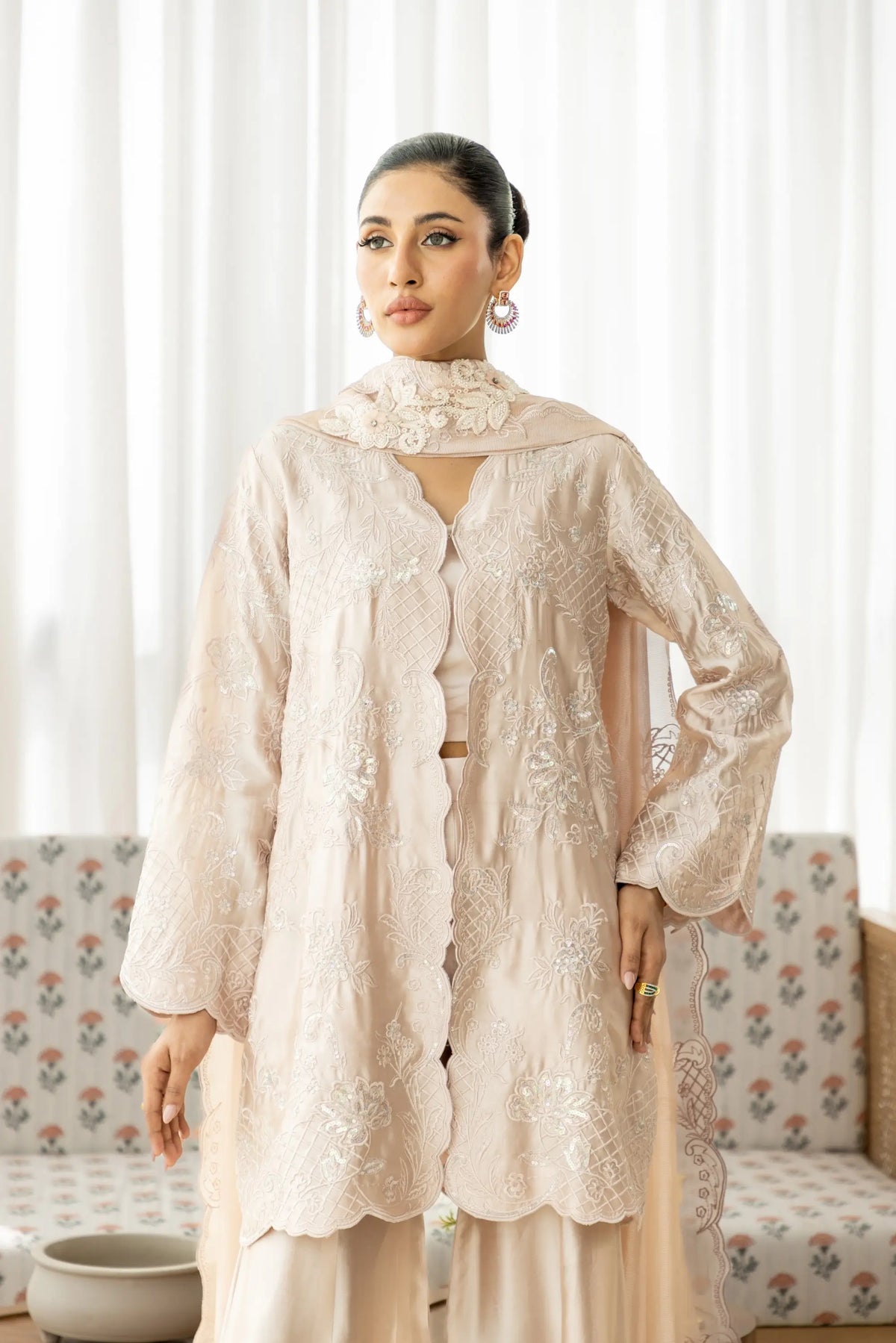 Wahaj M Khan | Sanam Luxe | Onion Pink Sanam JS