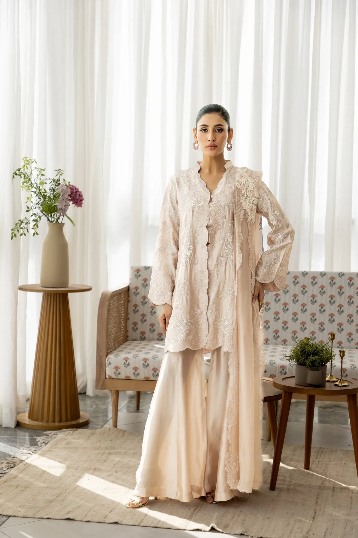 Wahaj M Khan | Sanam Luxe | Onion Pink Sanam JS