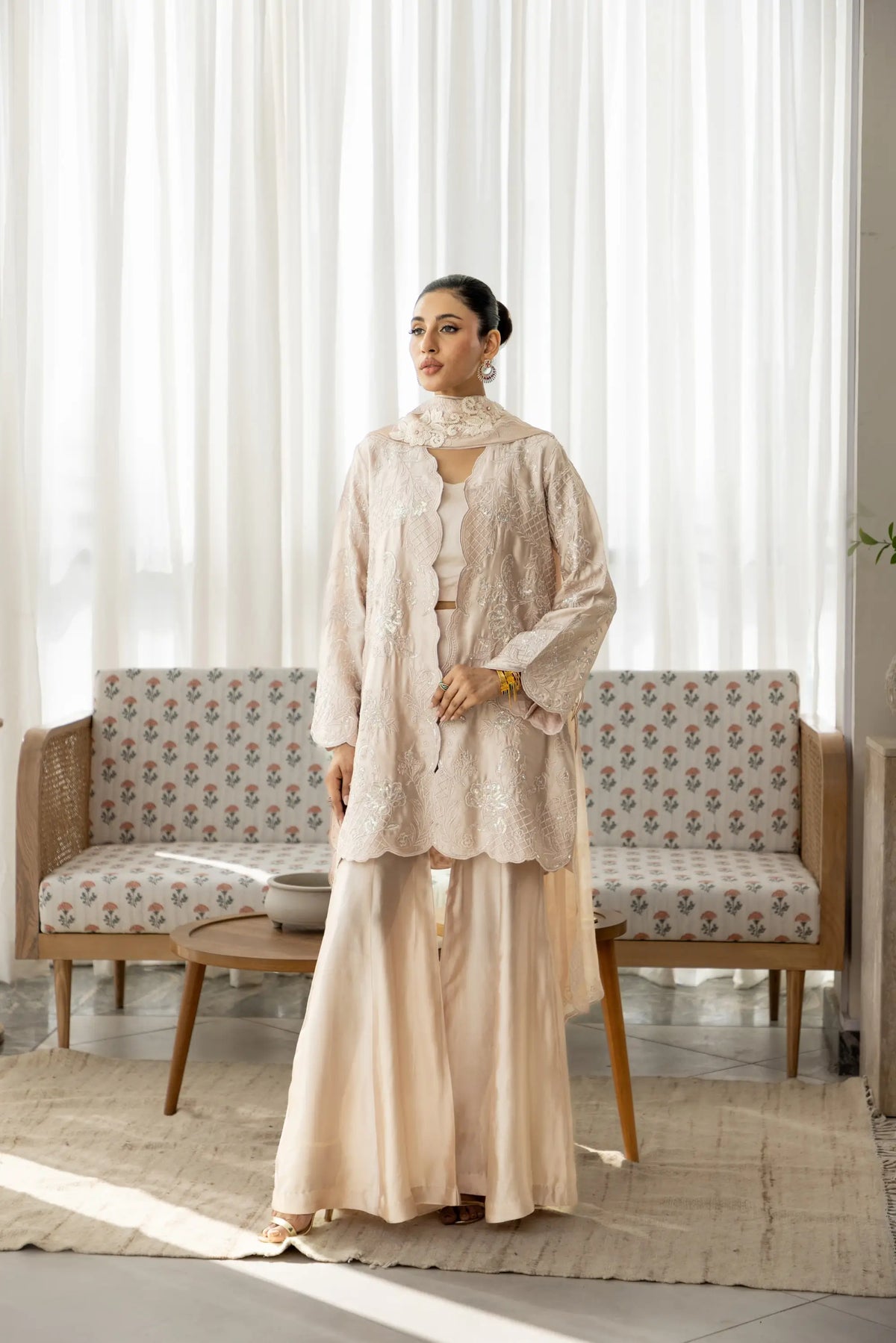 Wahaj M Khan | Sanam Luxe | Onion Pink Sanam JS