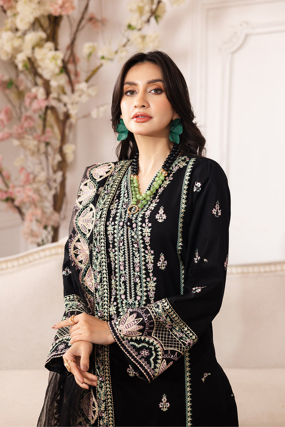 Maryum N Maria | Mira Luxury Lawn | SARA - FS50103