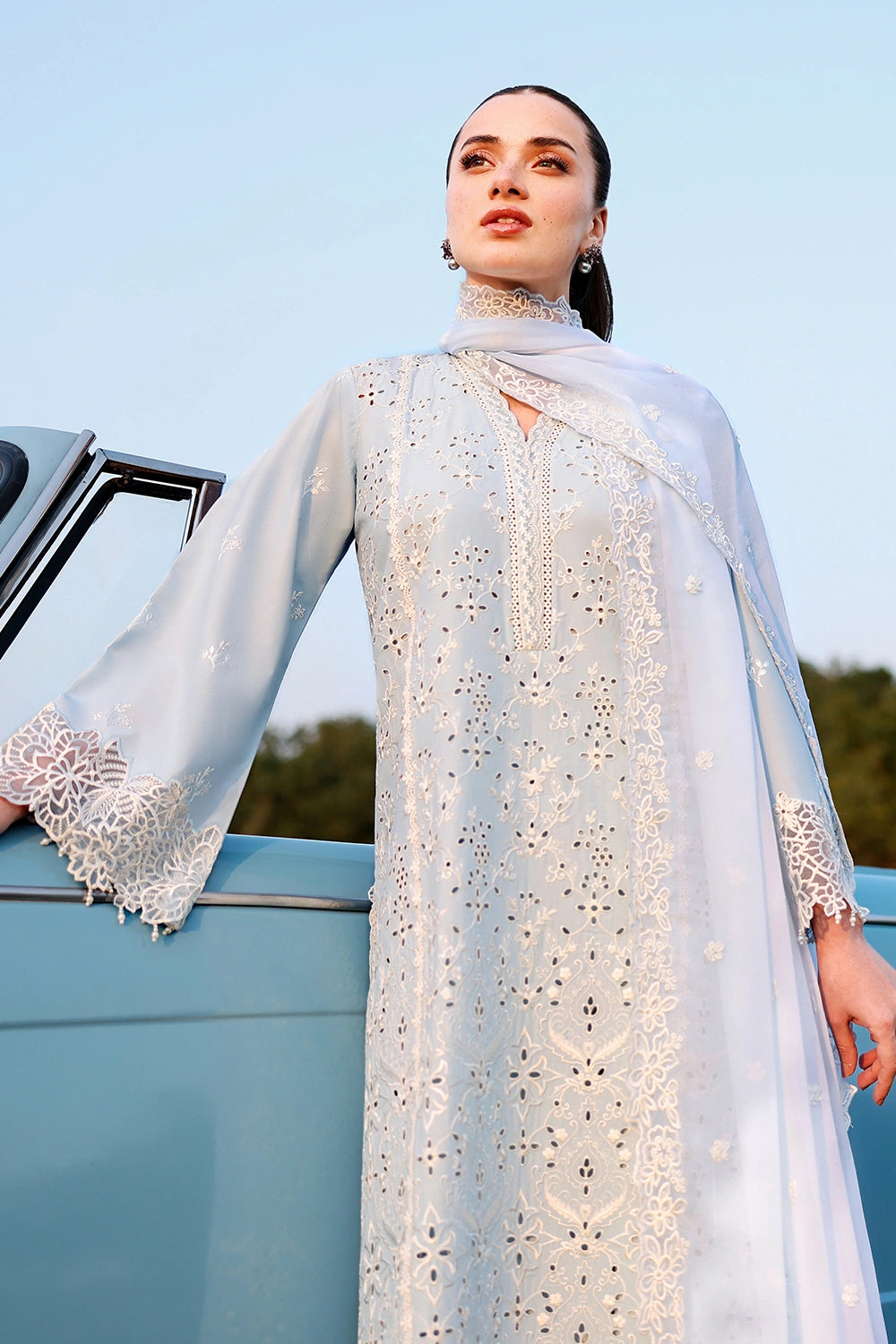 Azure | Luxury Lawn 26 | Day Dream