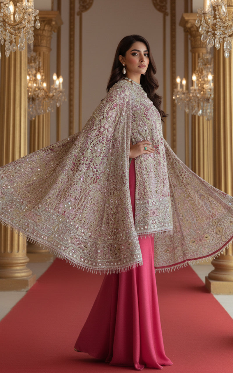 Threads and Motifs | Formal Dresses 25 | Organza Embroidered Shirt