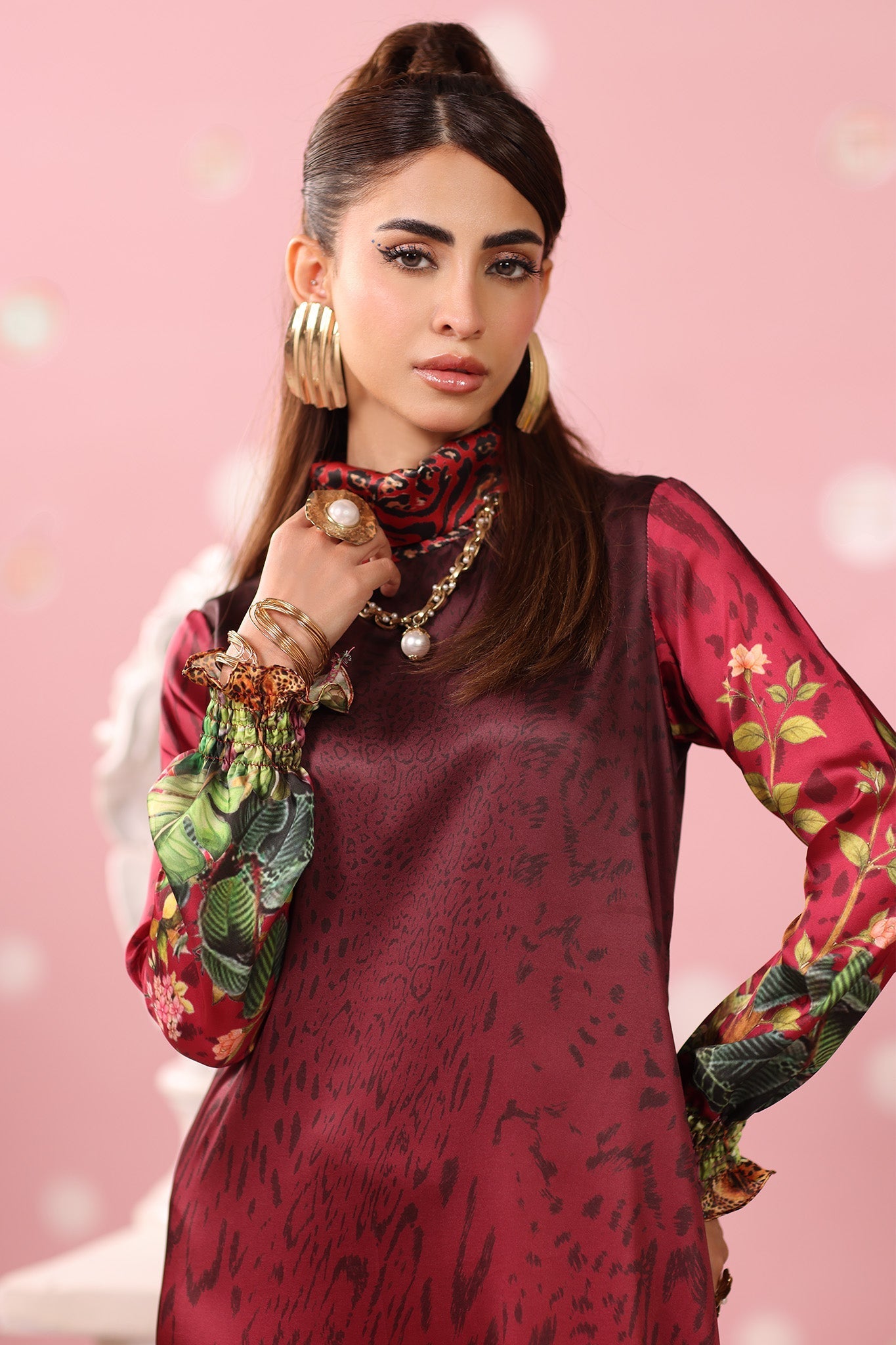 Musferah Saad | Resort Collection | Crimson Monsoon