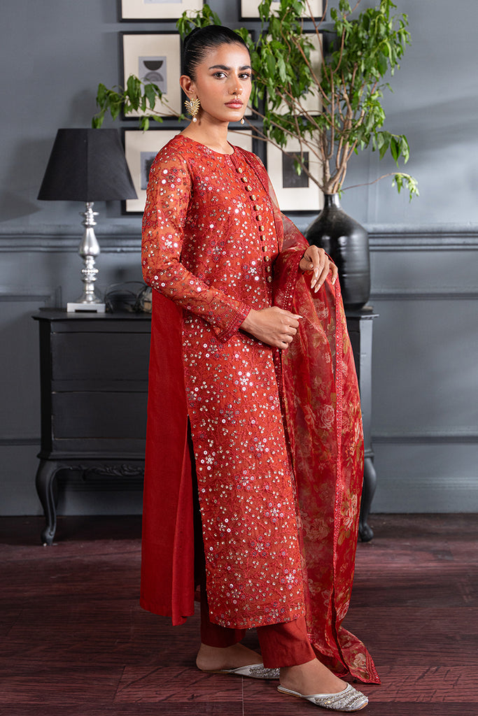 Cross Stitch | Luxury Pret | SCARLET BLOOM