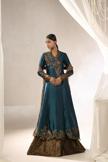 Musferah Saad | Into Twilight | Teal Temptress