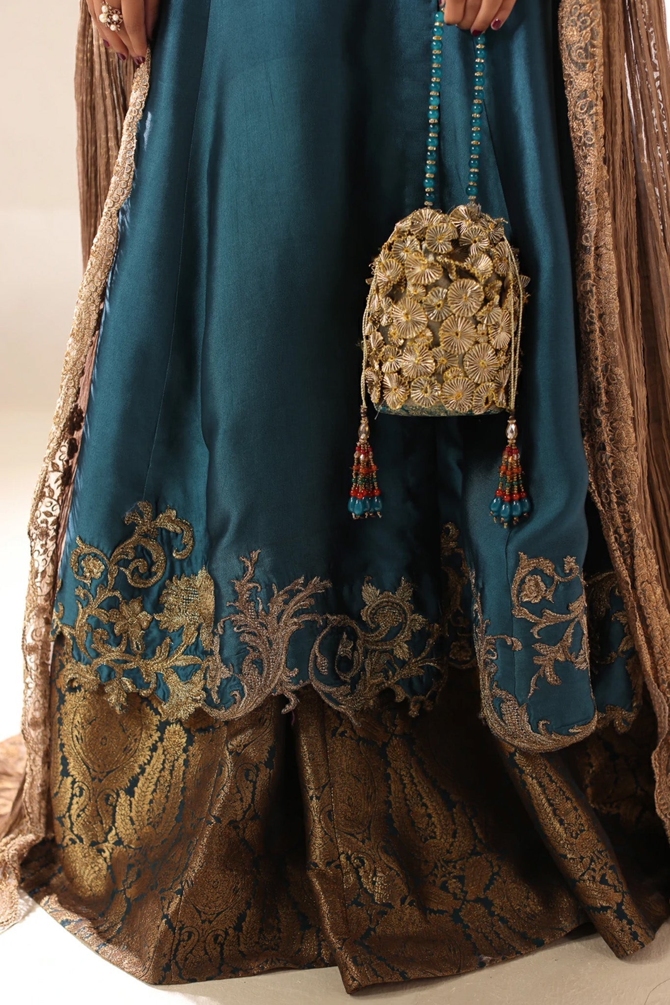 Musferah Saad | Into Twilight | Teal Temptress