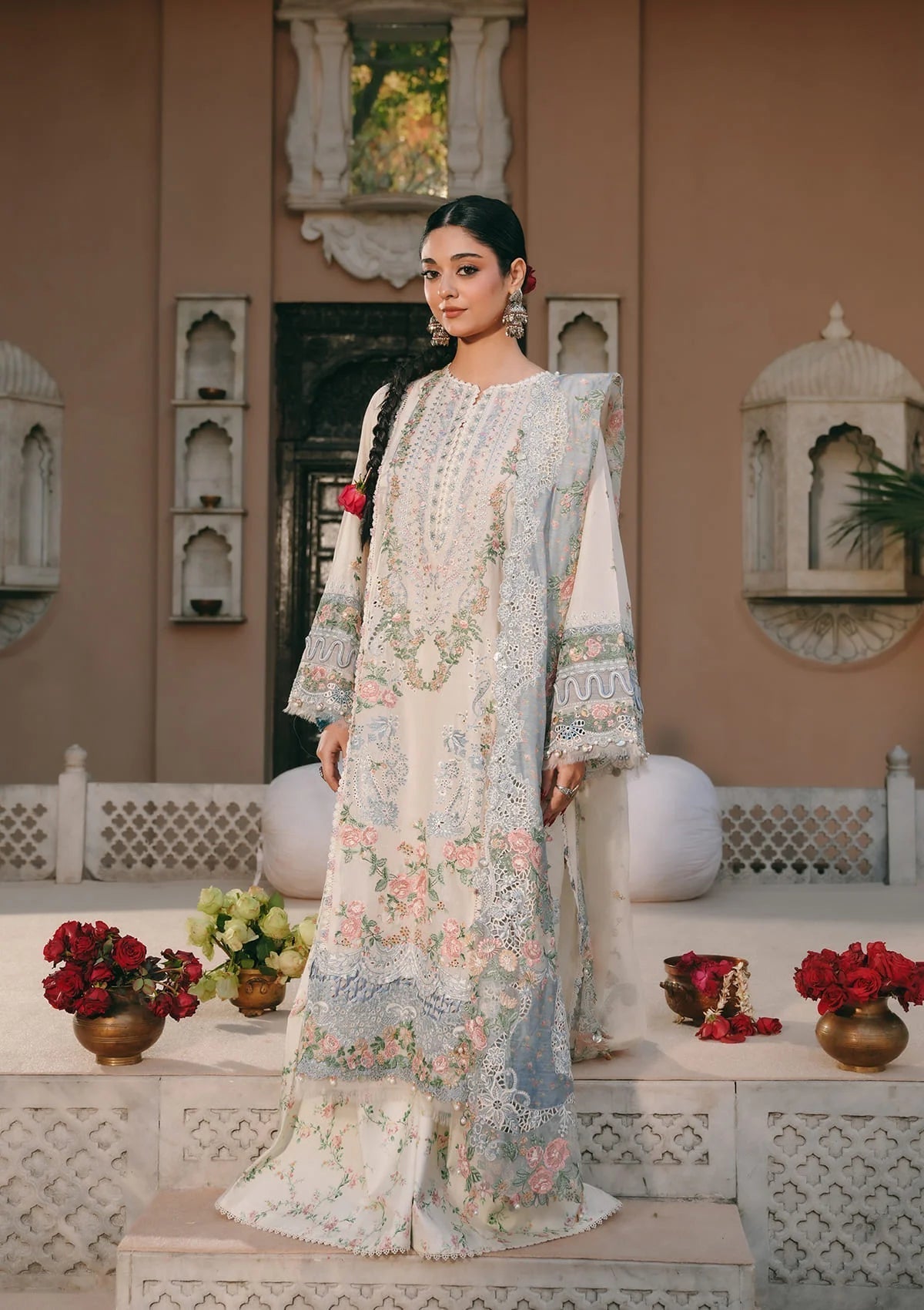 Kahf Premium | Ek Fasana Luxury Lawn 26 | KLB-2A NEELOFAR