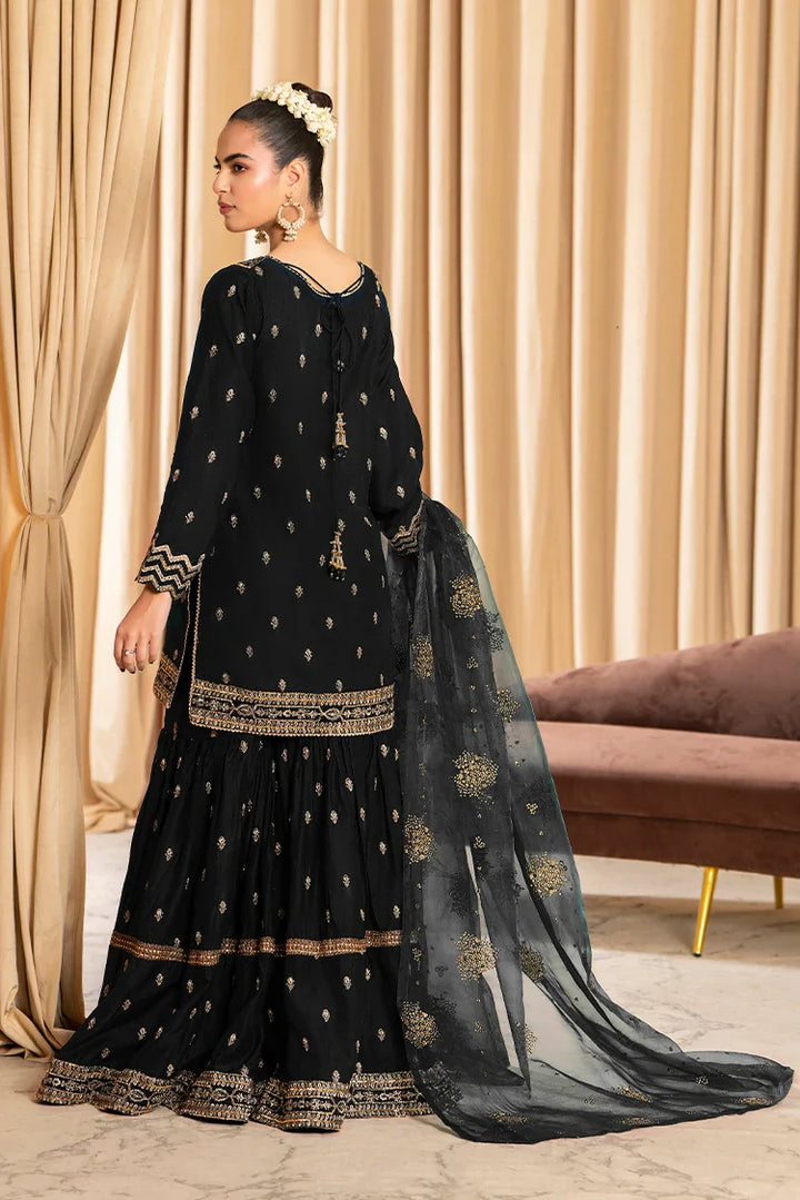Ellena | Pret Dresses |3-PC Stitched Embroidered Suit 815NYS