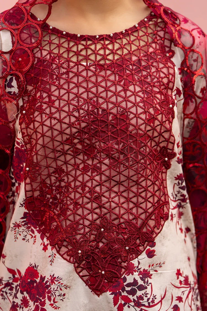 Ellena | Pret Dresses | 3-PC Stitched Embroidered Suit 982OWS
