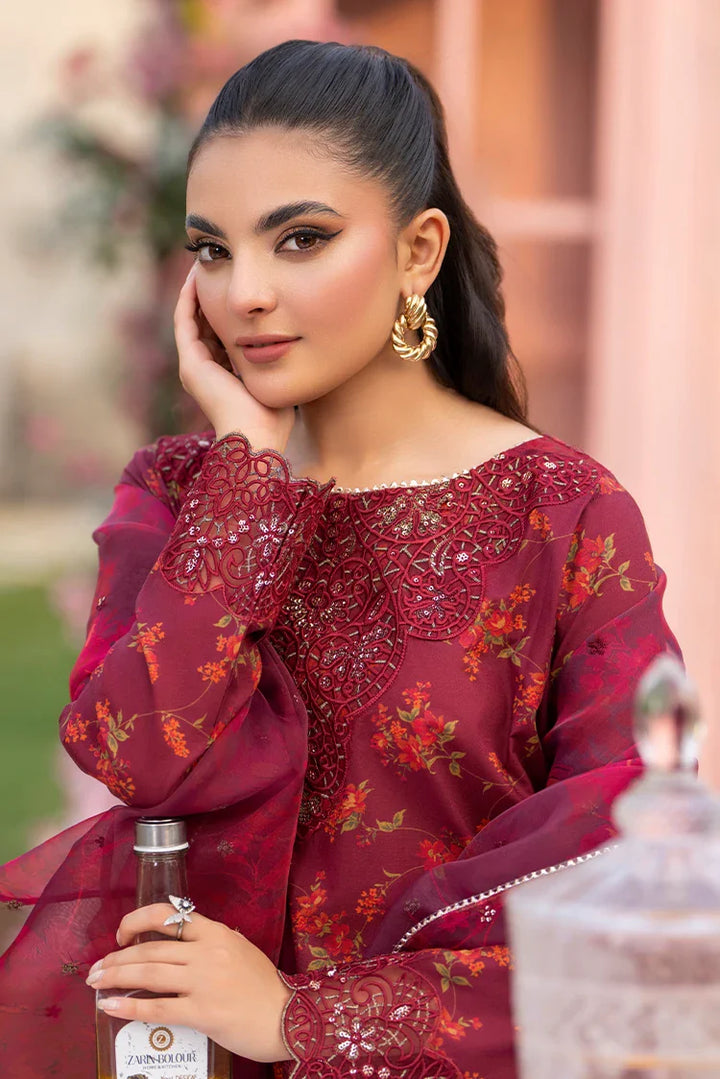Ellena | Pret Dresses | 3-PC Stitched Embroidered Suit 994MRS
