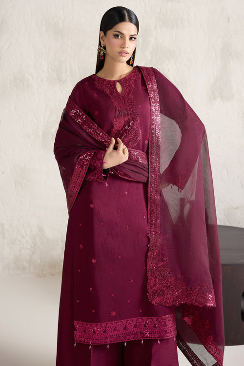 Faiza Saqlain | Reina Formals | Fuchsia Glow