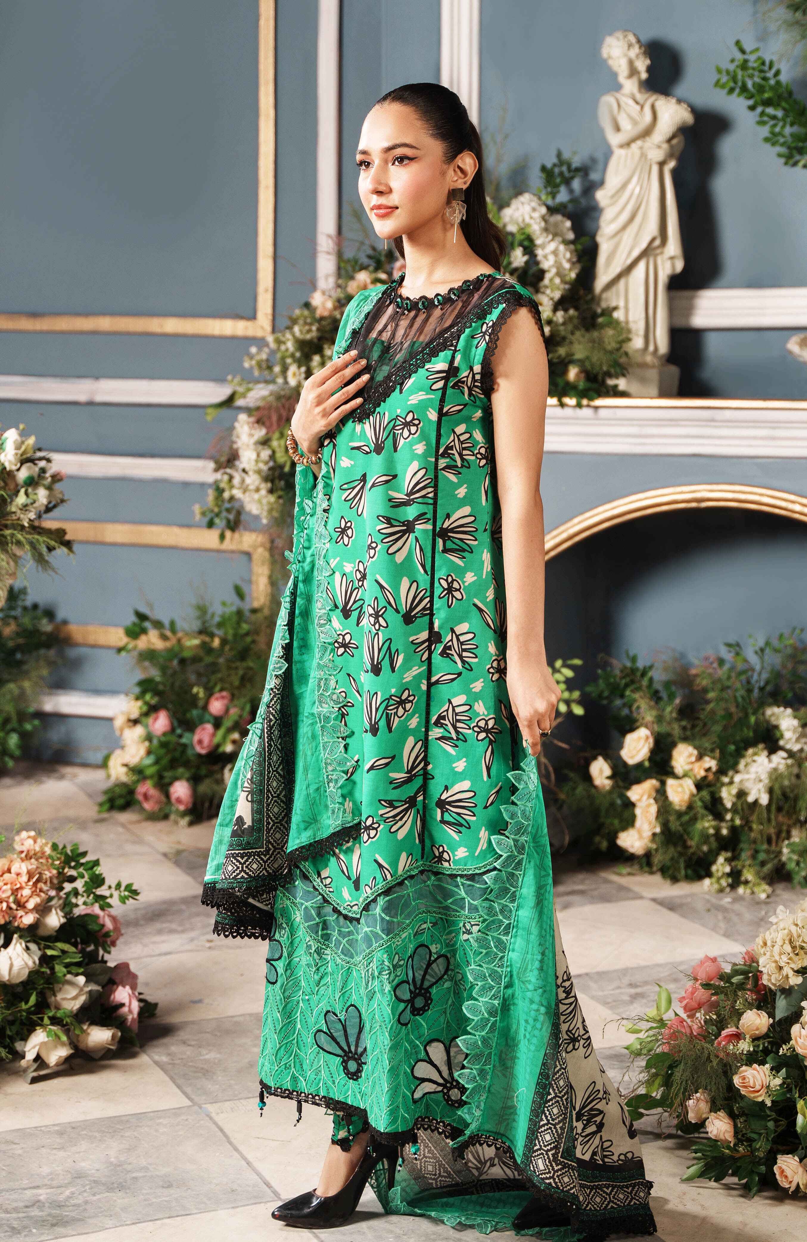 Al Zohaib | Printkari Cutwork Applique 24 | PCA-24-06