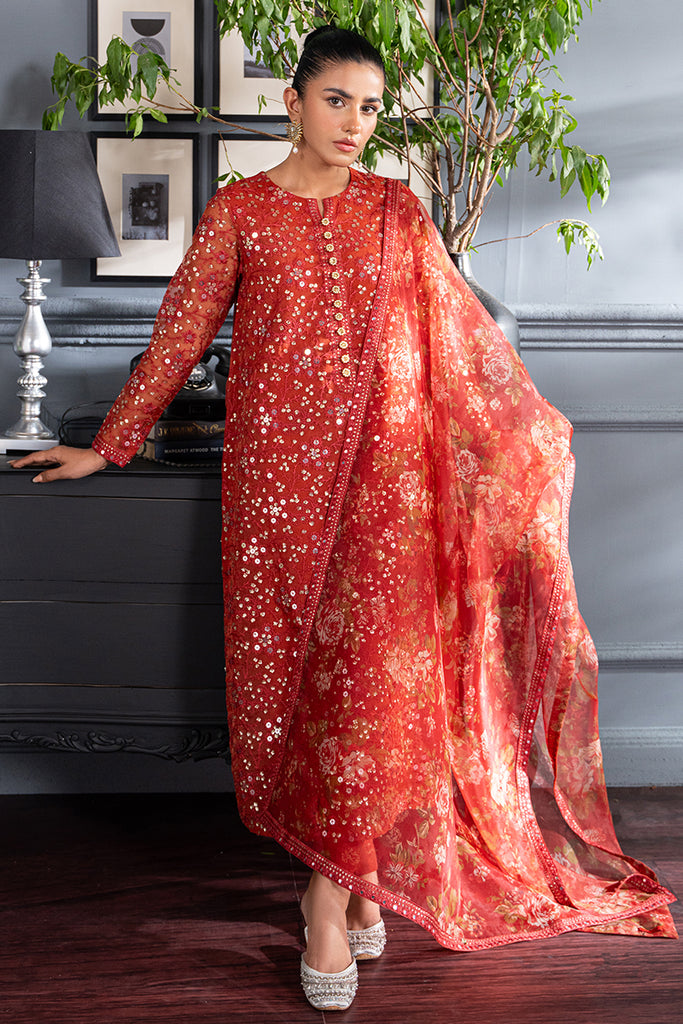 Cross Stitch | Luxury Pret | SCARLET BLOOM