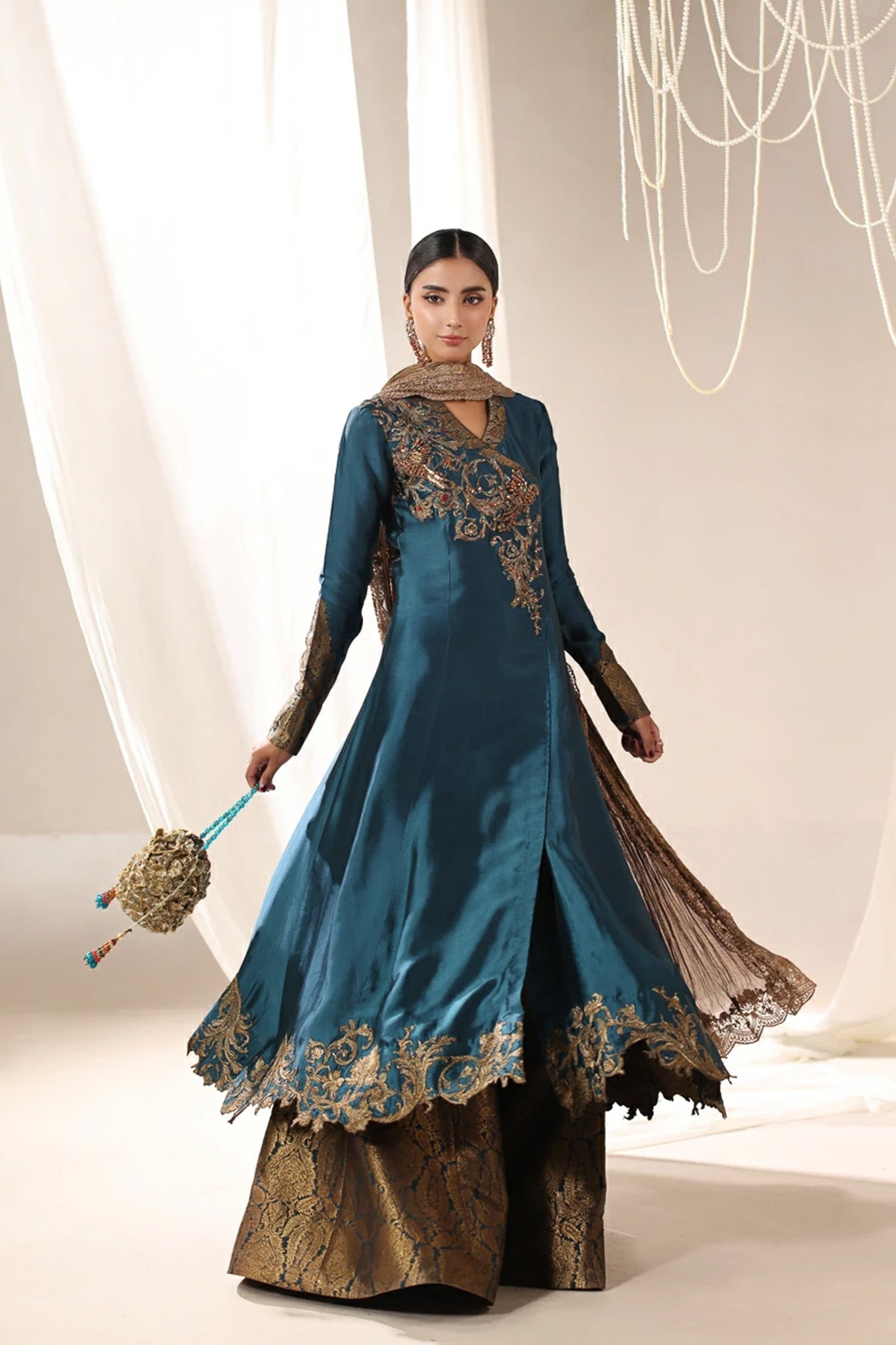 Musferah Saad | Into Twilight | Teal Temptress