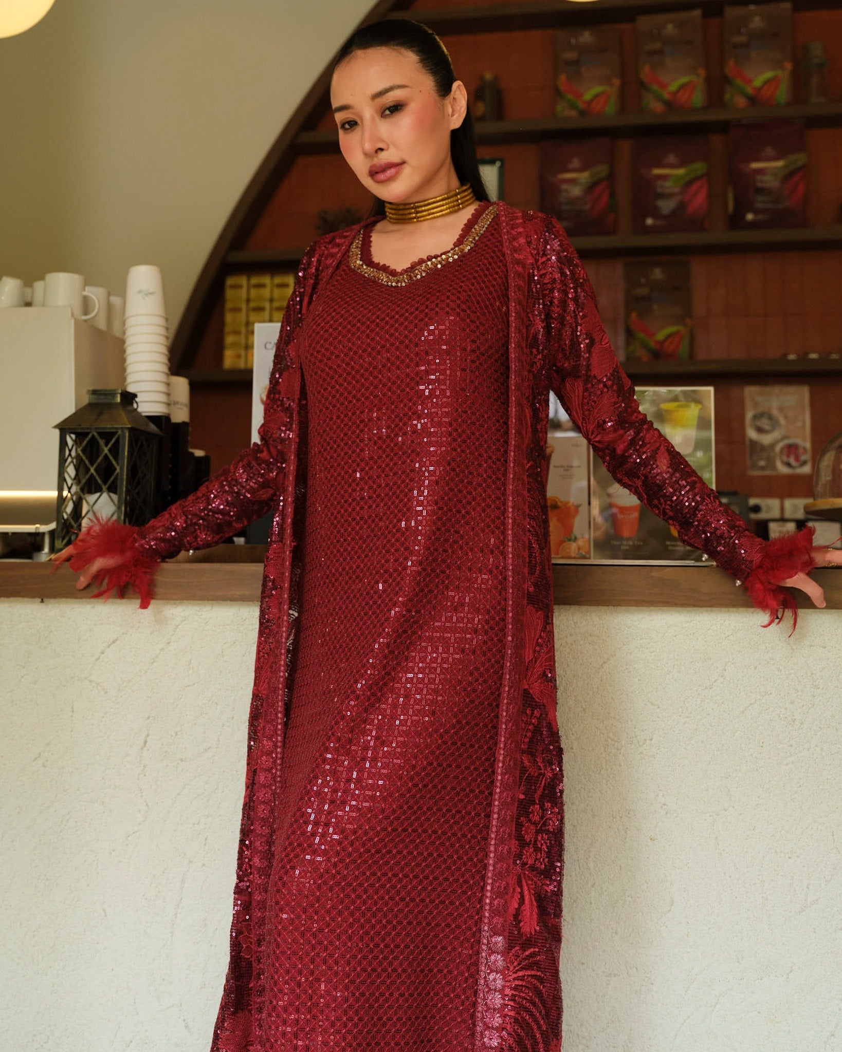 Mysie by Tahira | Wedding Formal Wears | CRIMSON