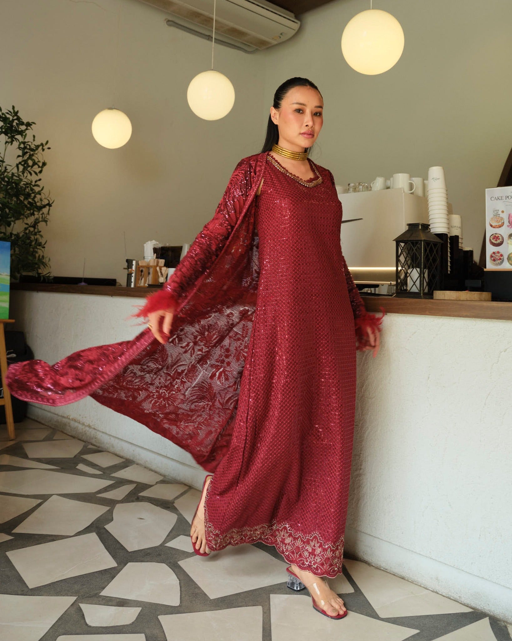 Mysie by Tahira | Wedding Formal Wears | CRIMSON