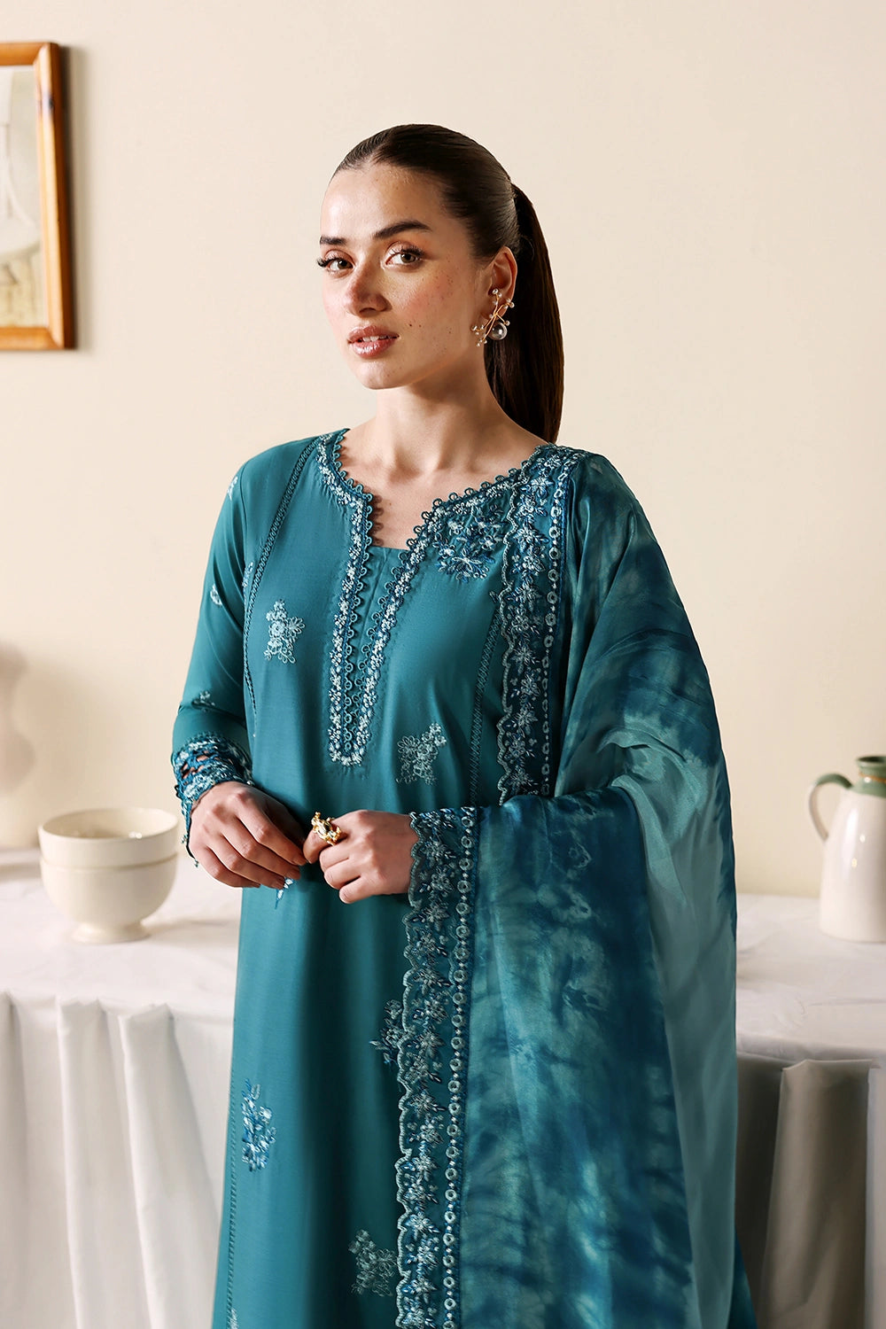 Azure | Luxury Lawn 26 | Sea Breeze