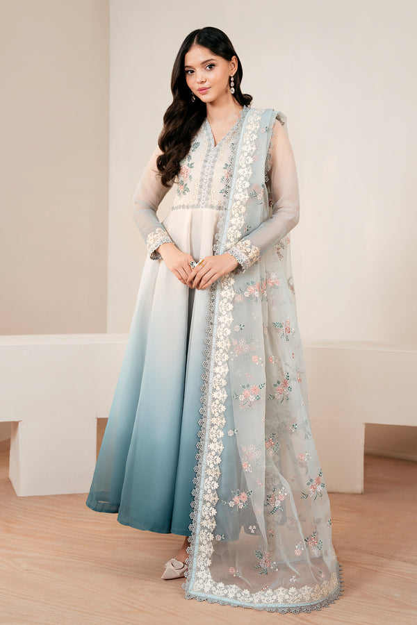 Baroque | Luxury Pret 25 | EMBROIDERED CHIFFON PR-1056