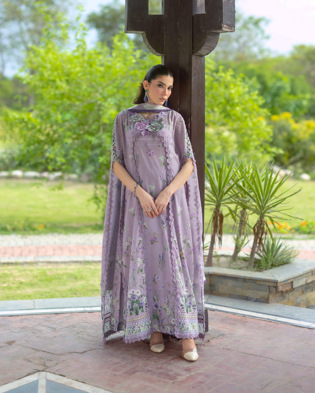 Elaf Premium | Bridgerton Prints 26 | EPB-6A LILAC GARDEN